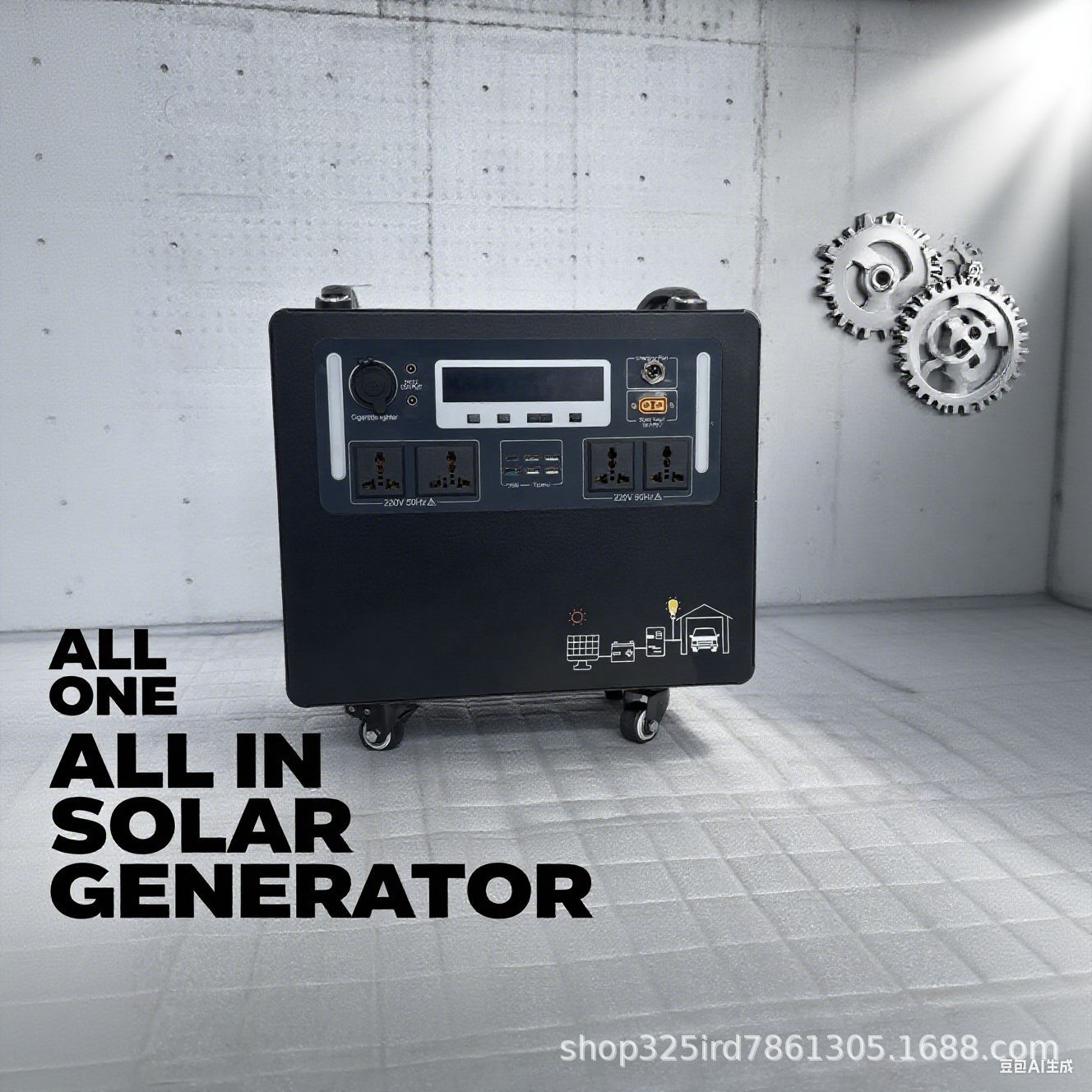Solar Generator - Home energy storage power supply Solar