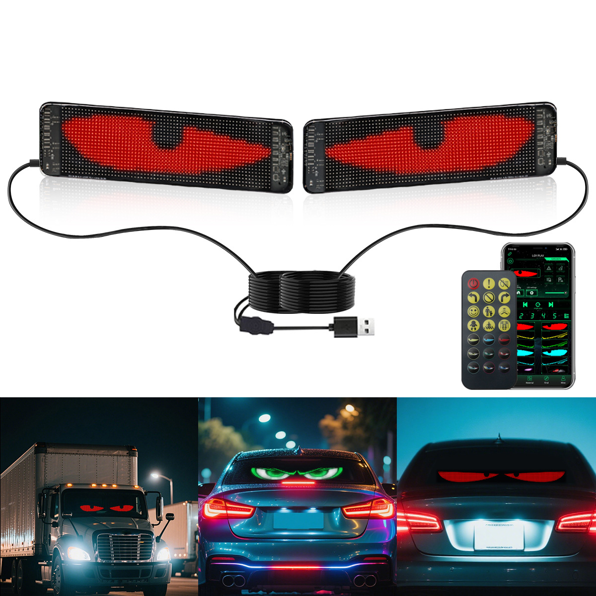 Solar Panel - LED car soft screen, car mounted