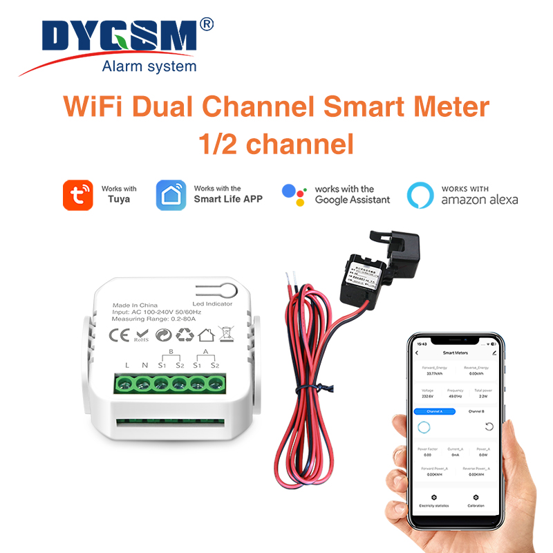 Energy Monitor Meter - Tuya Smart Wifi Intelligent Energy Meter
