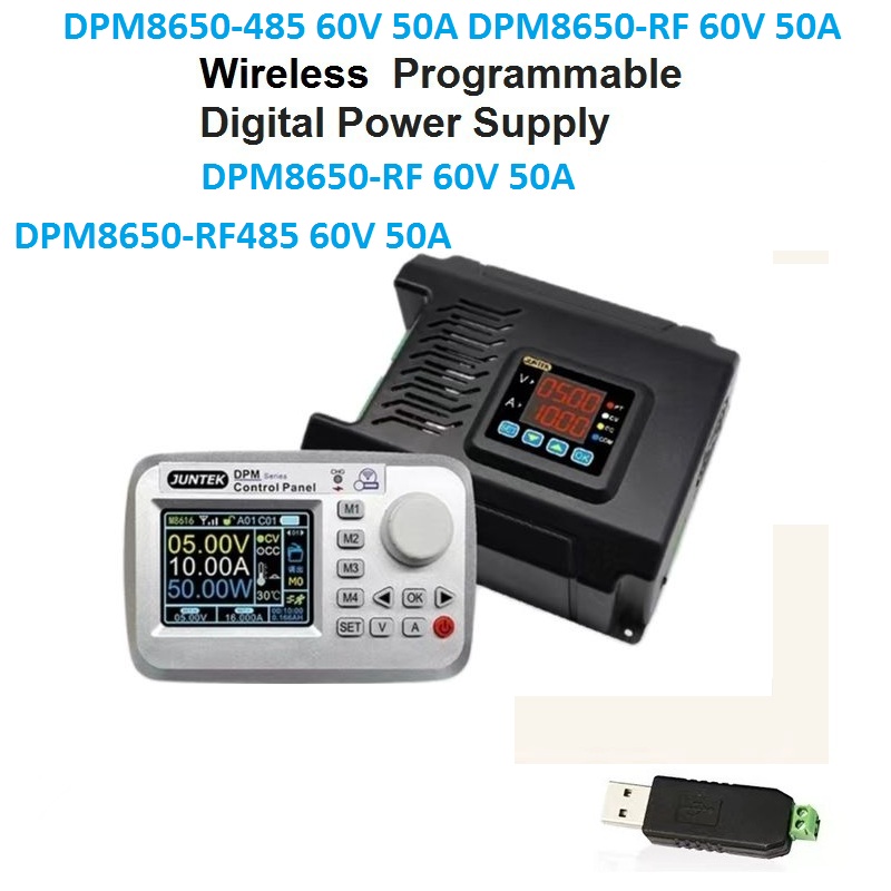 Charge Controller Solar - DPM8650-485RF 60V 50A Remote Control Voltmeter