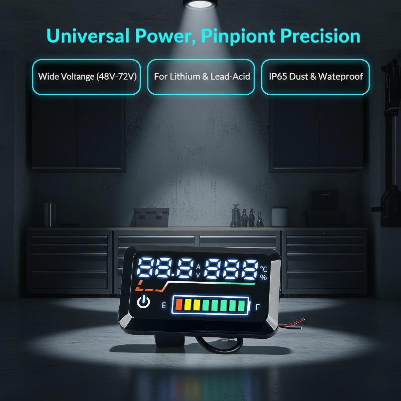 Energy Monitor Meter - New Precision Voltage Meter Digital Battery
