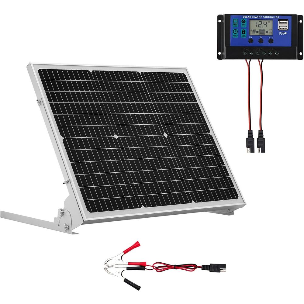 50W 12V Solar Battery Trickle  - Solar Panel recension och pris