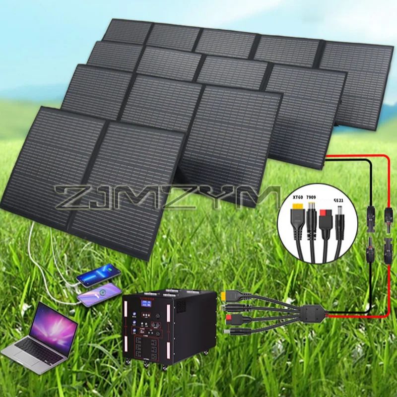 Foldable Solar Panel 300W / 25 - Solar Panel 200W recension och pris