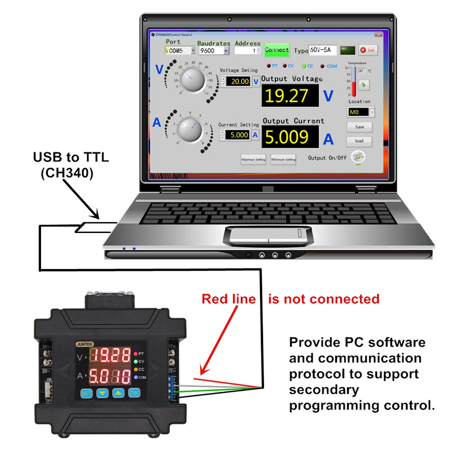 DPM8650 485RF DPM8650 60V 50A  - Charge Controller Solar recension och pris