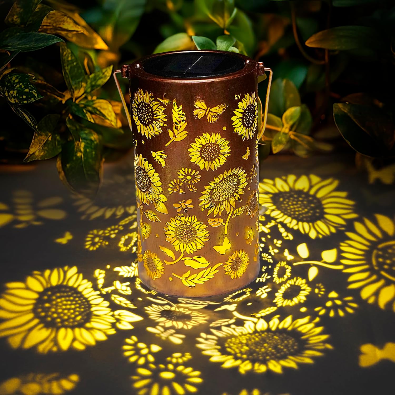 Sunflower Light and Shadow Lig - Solar Lamp recension och pris