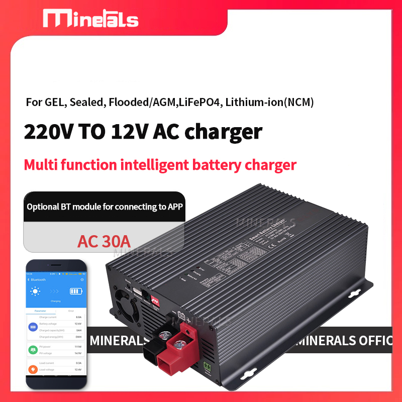 Smart Battery Charger AC to DC - Lithium Battery 12V recension och pris