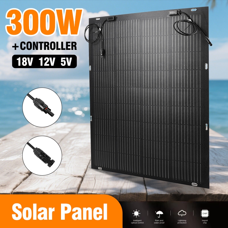 300W Flexible Solar Panel 18V  - Solar Panel 200W recension och pris