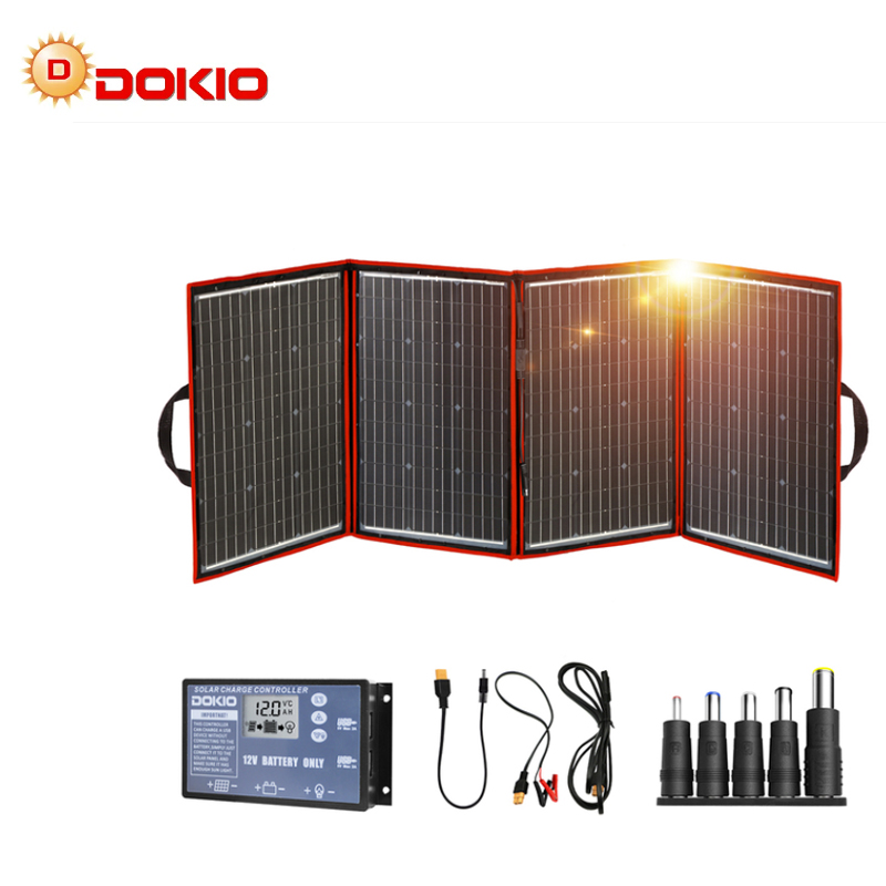 Dokio Brand Flexible Foldable  - Solar Panel 200W recension och pris