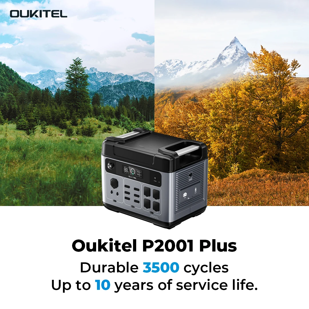 P2001 PLUS 2400W Portable Powe - Solar Generator recension och pris