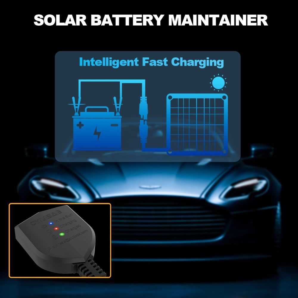 30W Solar Car Battery Charger  - Solar Panel recension och pris