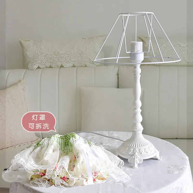 French pastoral table lamp bed - Solar Lamp recension och pris