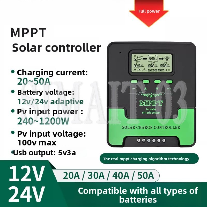 MPPT Solar Charge Controller 1 - Charge Controller Solar recension och pris