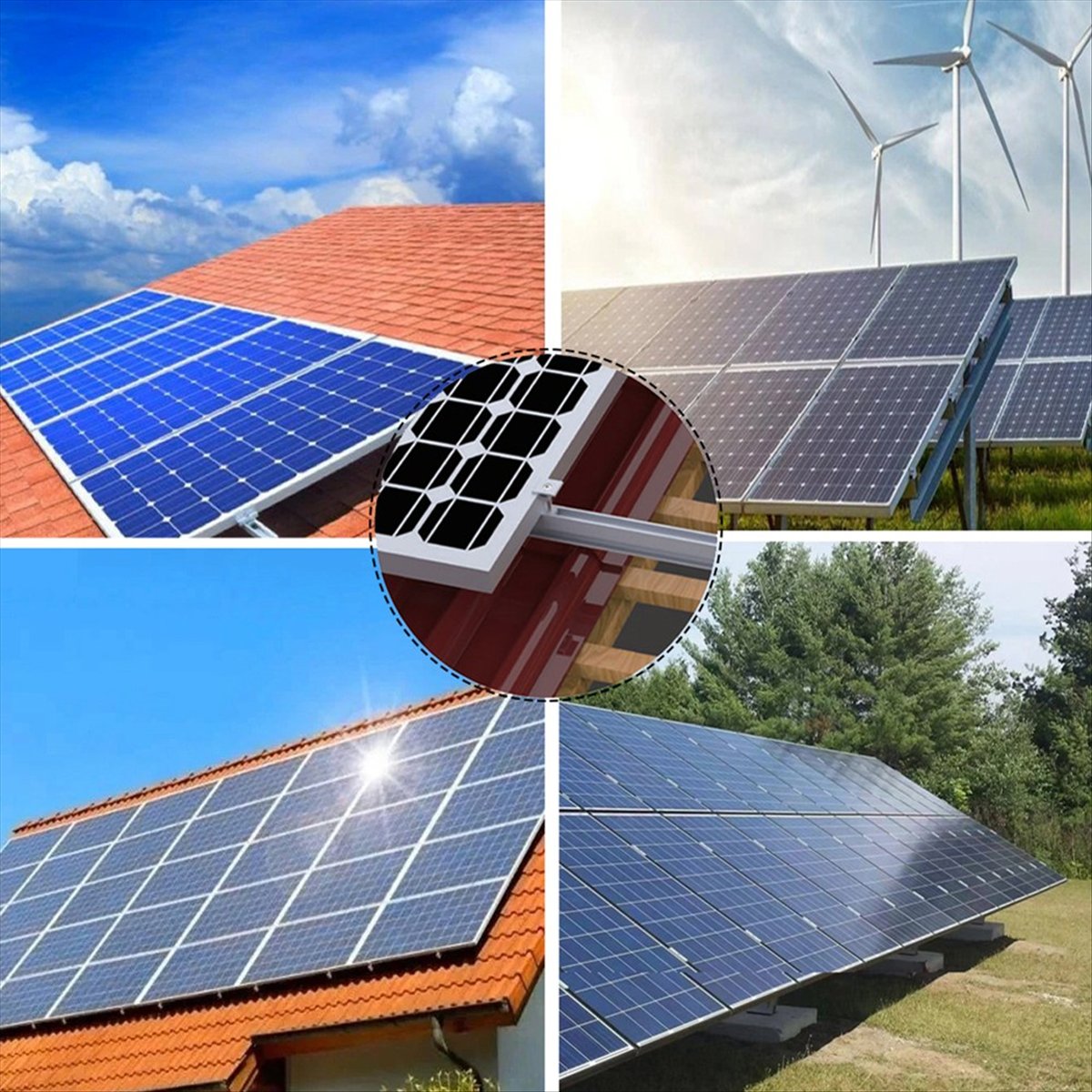 Solar Panel Mount Bracket Rail - Solar Panel recension och pris