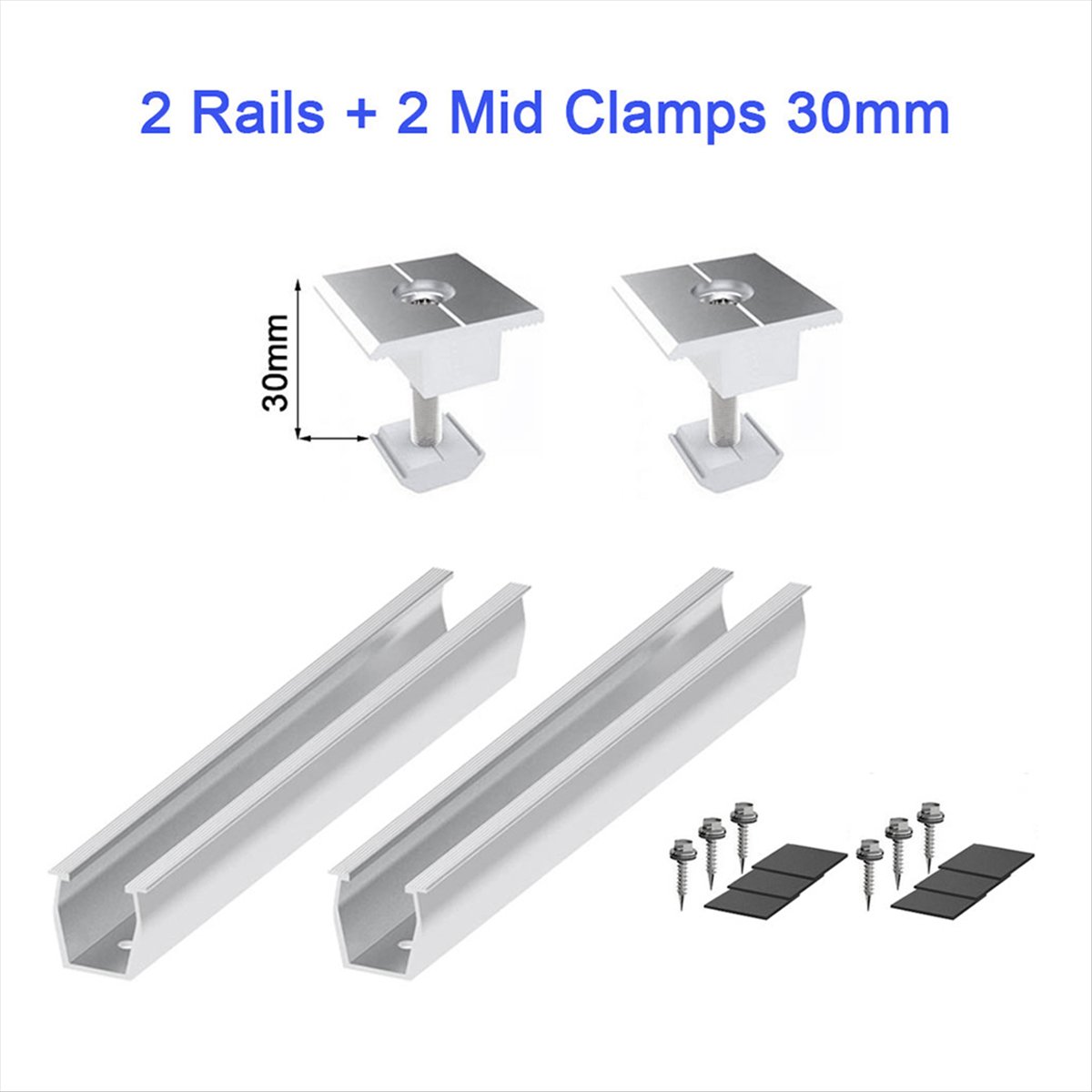 Solar Panel Mount Bracket Rail - Solar Panel recension och pris