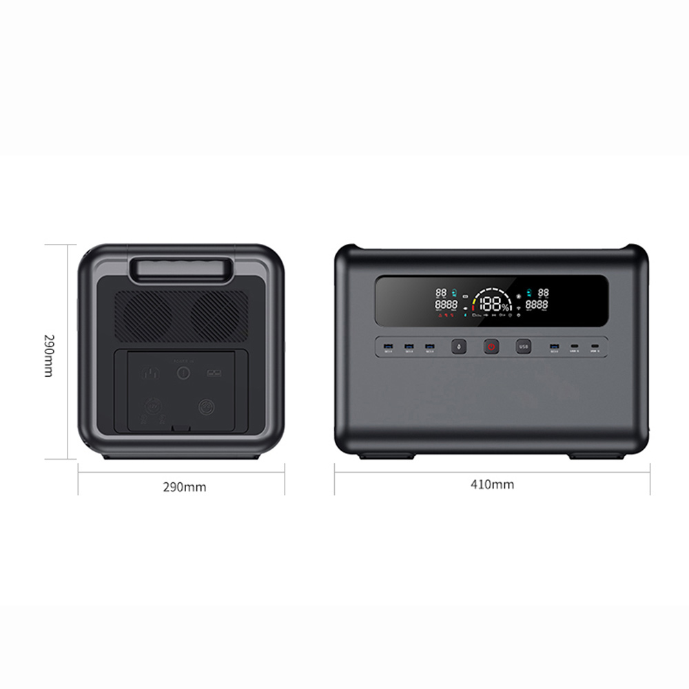 2400W Solar Power Generator, L - Solar Generator recension och pris