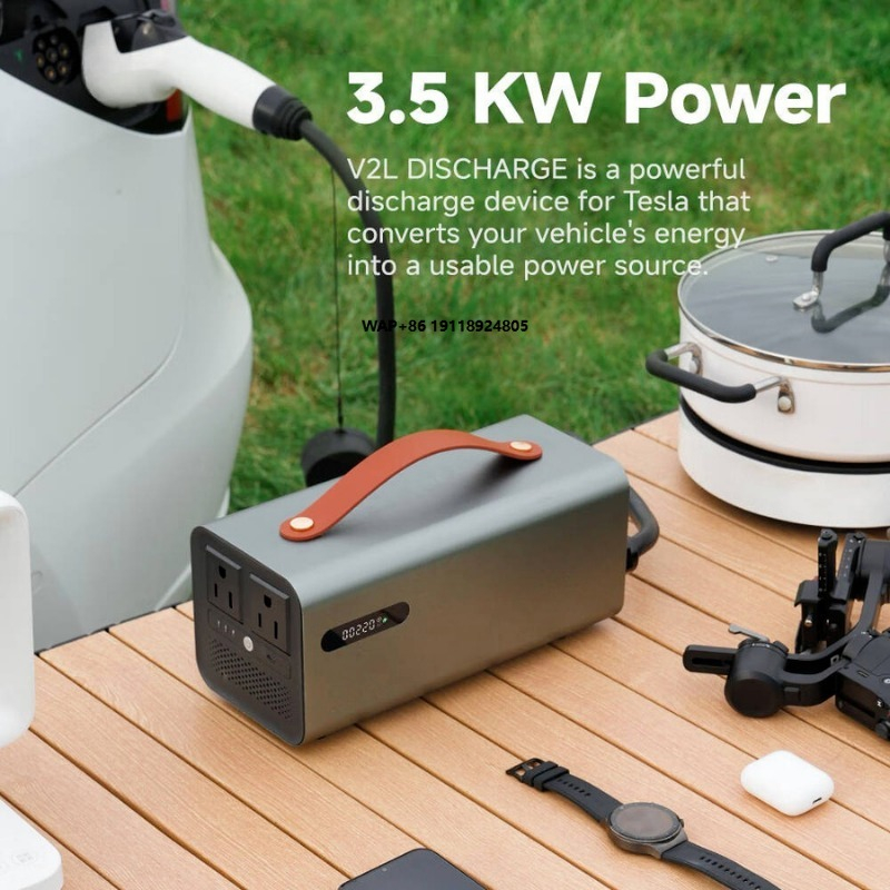 3.5kW NACS V2L Discharge Stati - Outdoor Power Station recension och pris