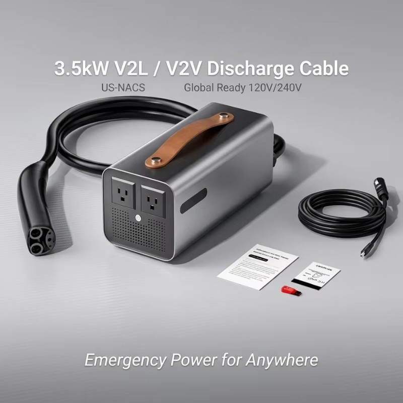 3.5kW NACS V2L Discharge Stati - Outdoor Power Station recension och pris