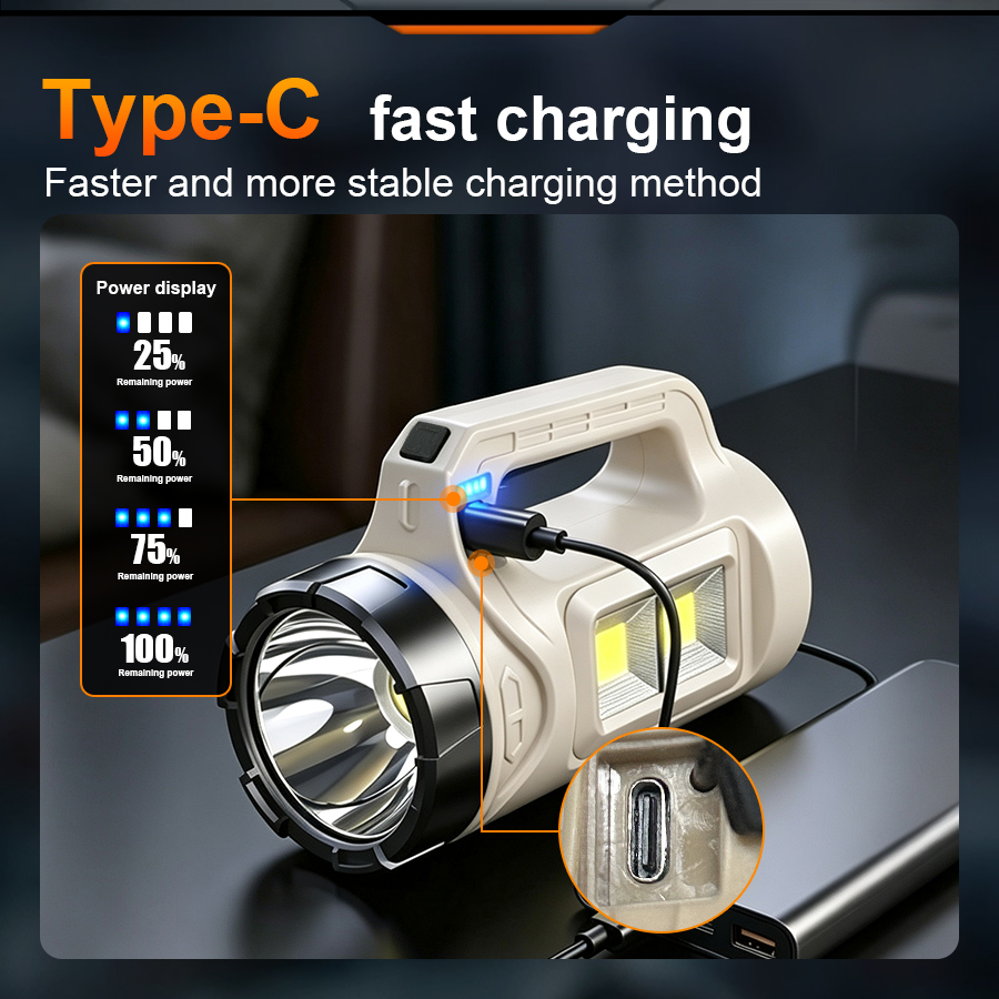 Multiscene Handheld LED Torch  - Solar Generator recension och pris