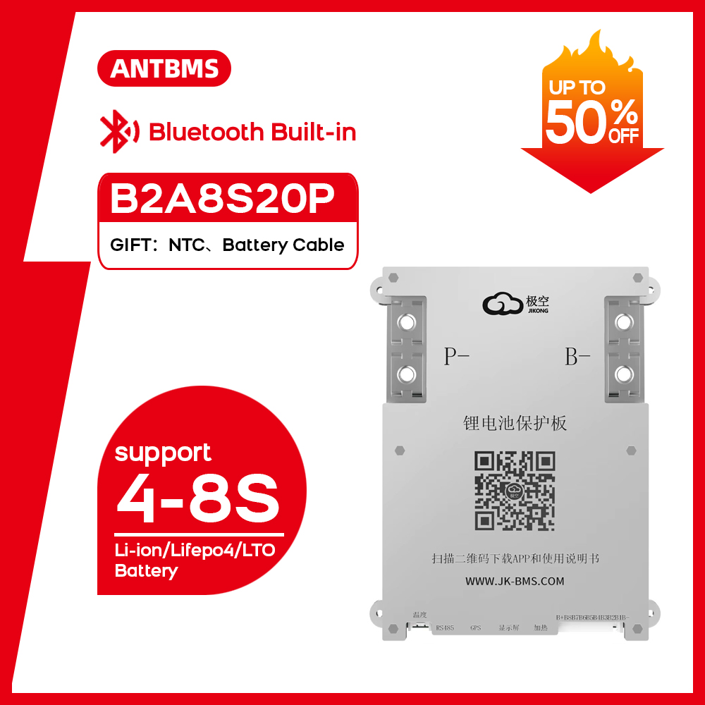 JK JIKONG B2A8S20P Smart Activ - Lithium Battery 12V recension och pris