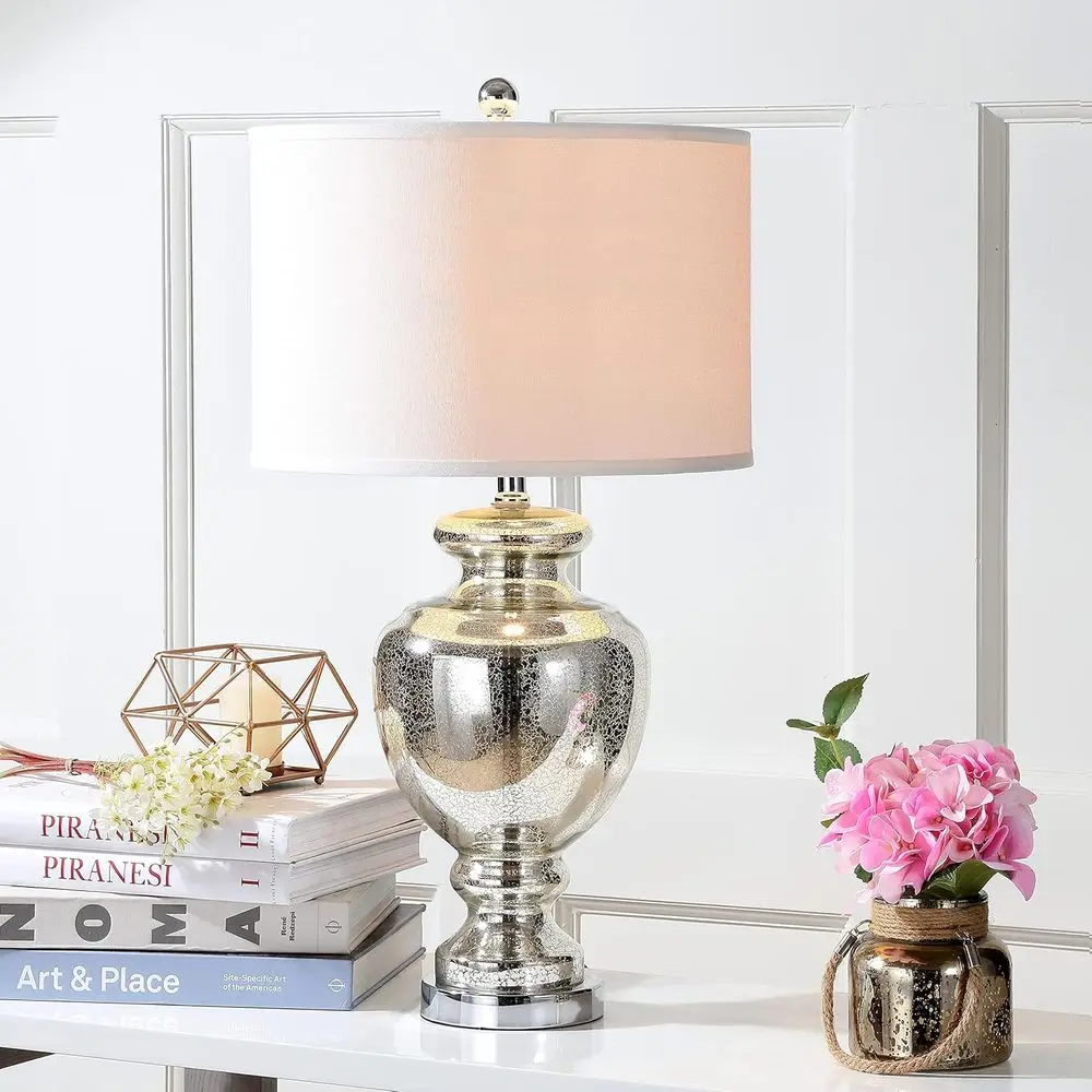 Mercury Silver Crackle Glass 2 - Solar Lamp recension och pris