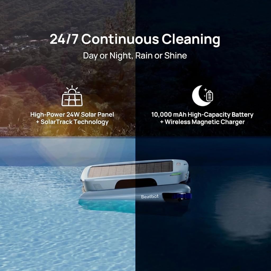 Beatbot Solar Pool Surface Ski - Charge Controller Solar recension och pris