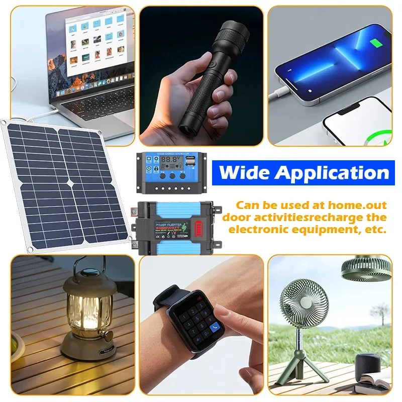 6000W solar kit equipped with  - Solar Panel 200W recension och pris