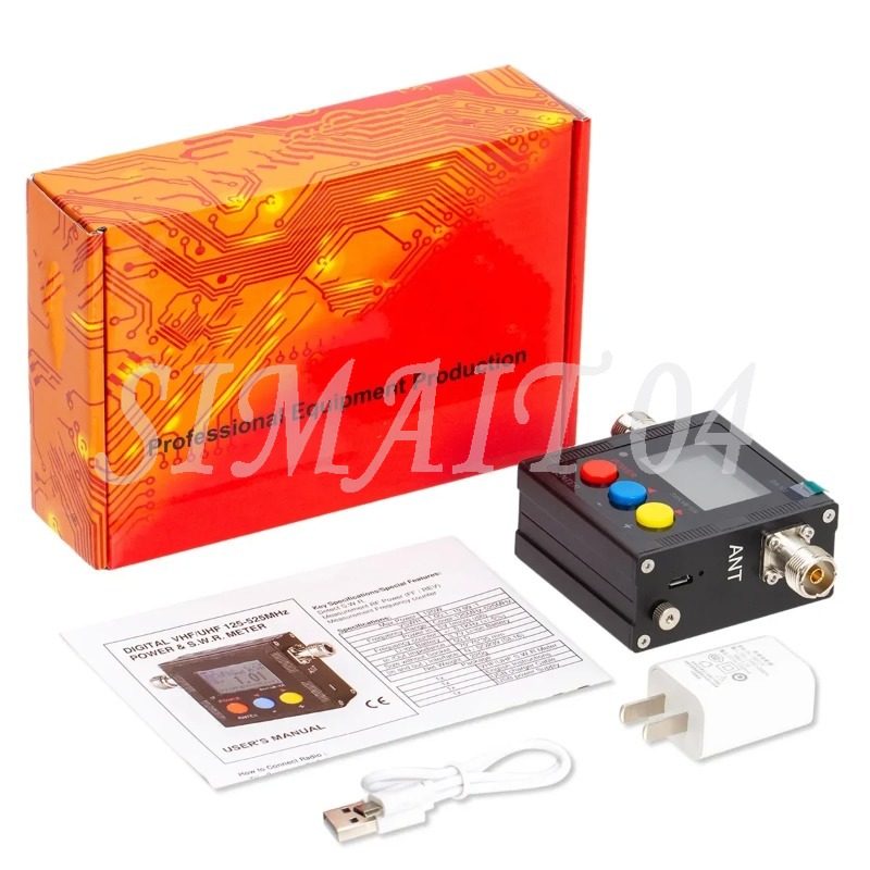 SW102 125-520MHz VHF/UHF SWR P - Energy Monitor Meter recension och pris