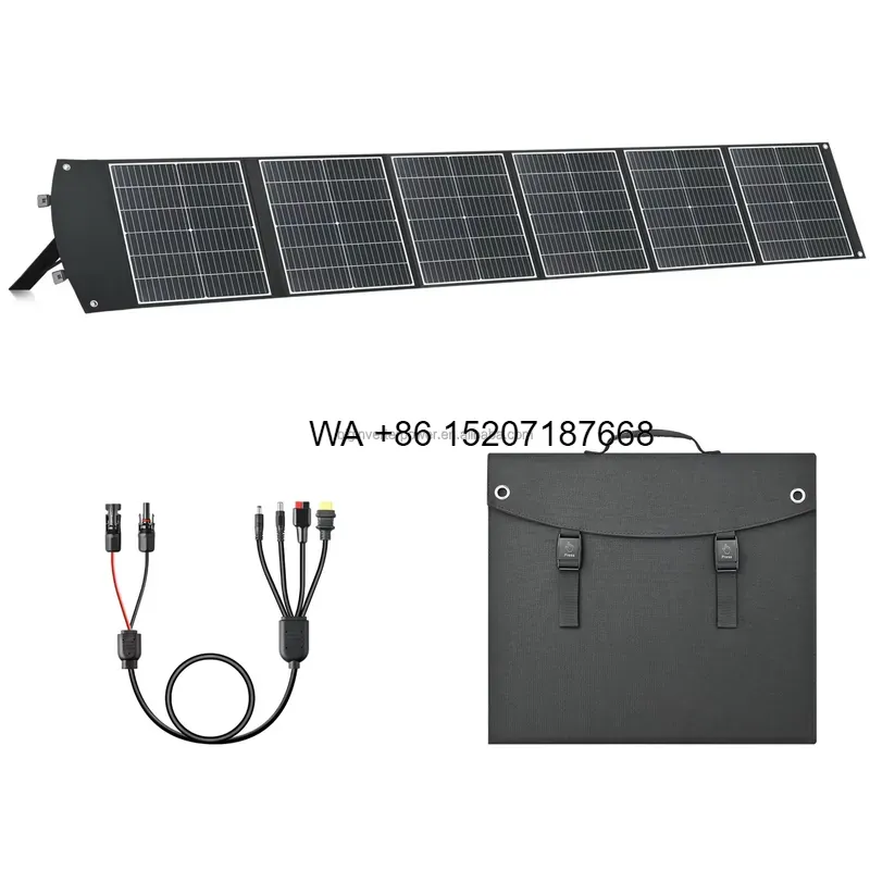Wmwmnu 200W Foldable Solar Pan - Solar Panel 200W recension och pris