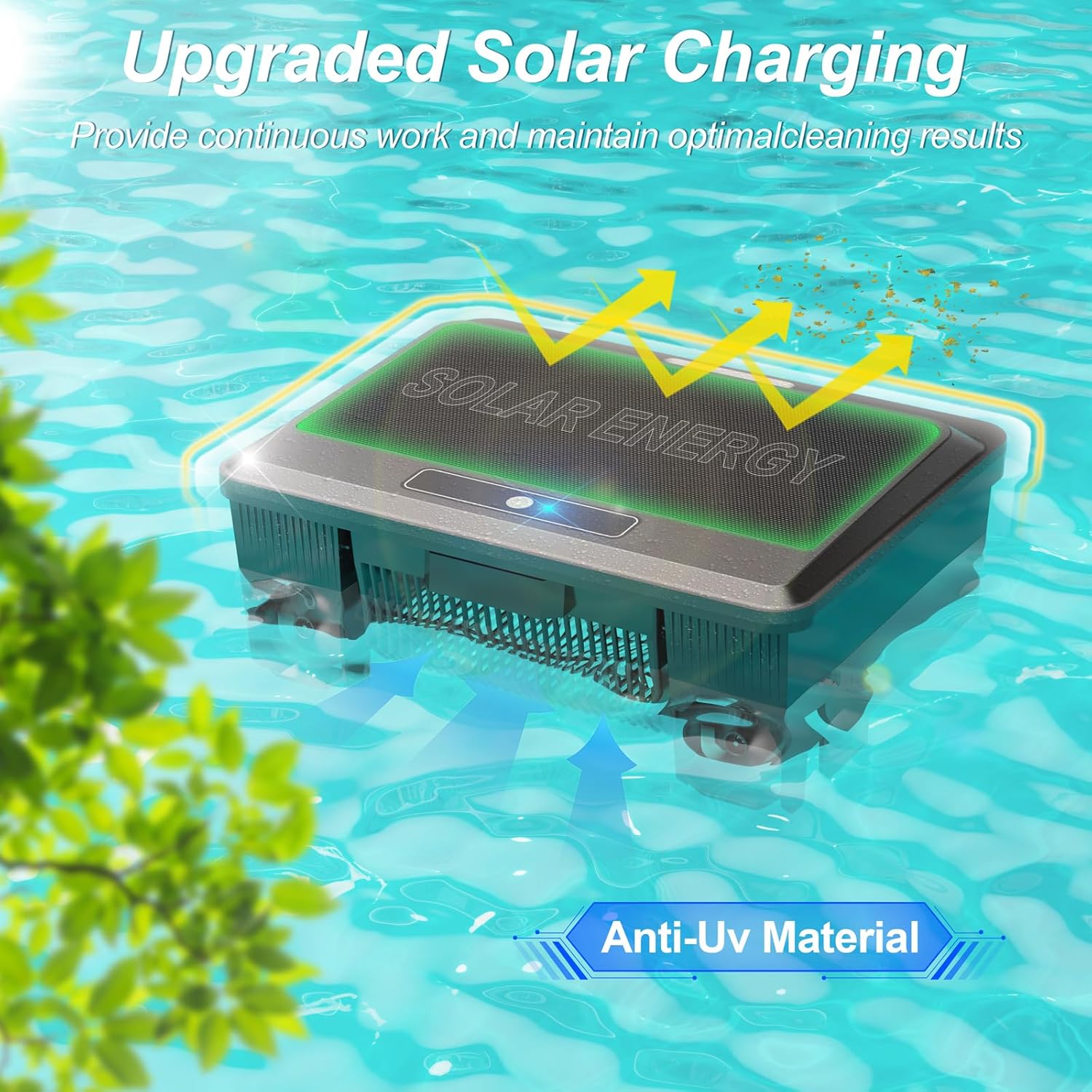 Upgraded Solar Pool Cleaner Po - Charge Controller Solar recension och pris