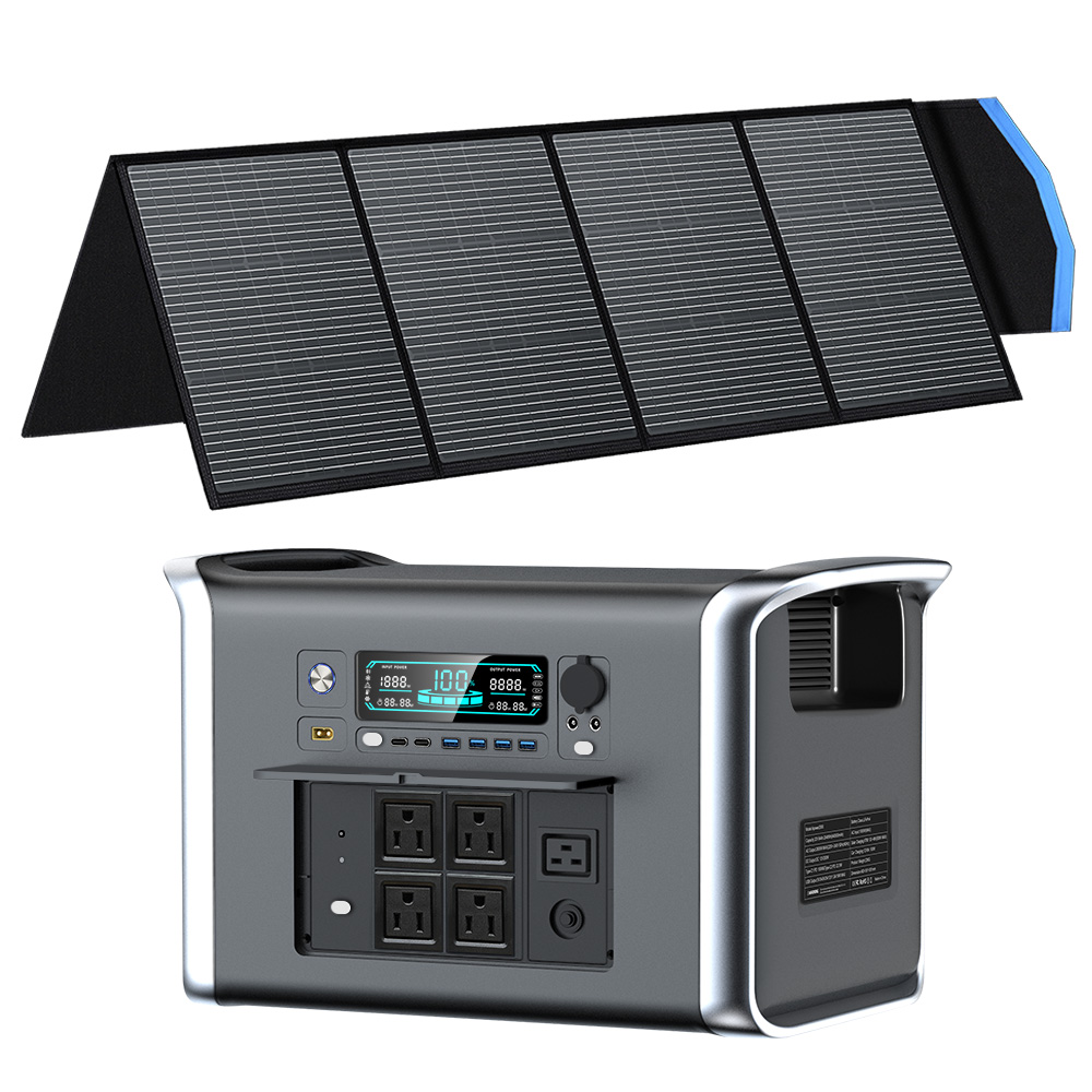 CTOLITY  AP2000 2400W Portable - Solar Panel 200W recension och pris