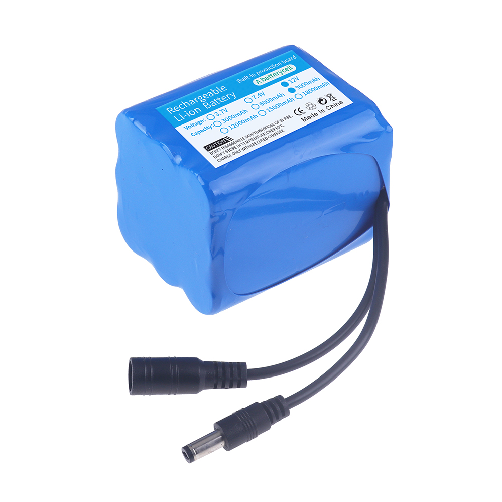 12V 9000mAh 3S3P lithium-ion b - Lithium Battery 12V recension och pris
