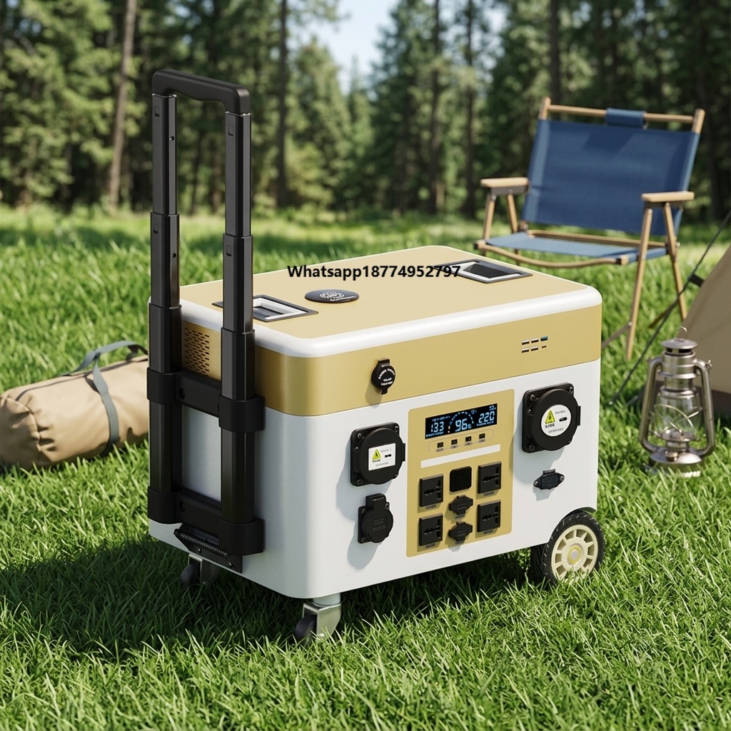 5000Wh Portable Solar Generato - Solar Generator recension och pris