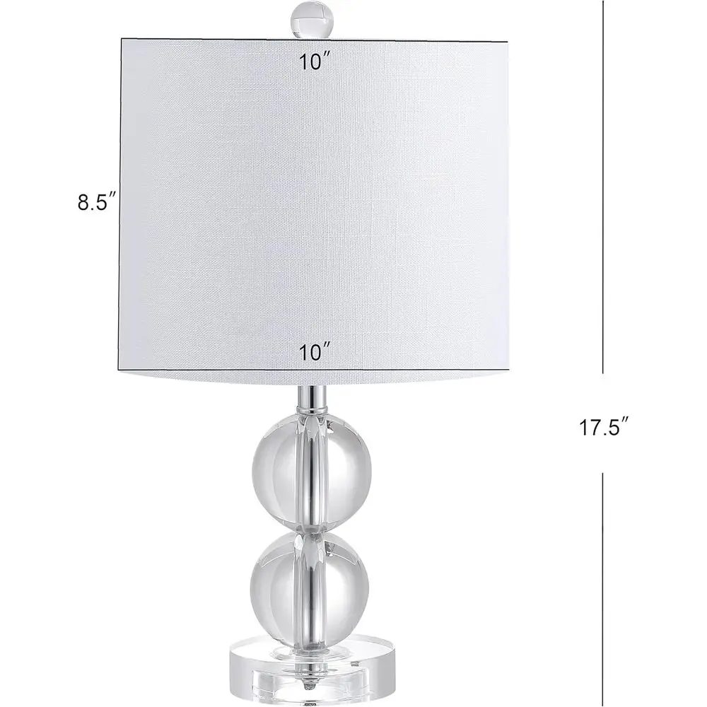 17.5 Clear Crystal Sphere Tabl - Solar Lamp recension och pris