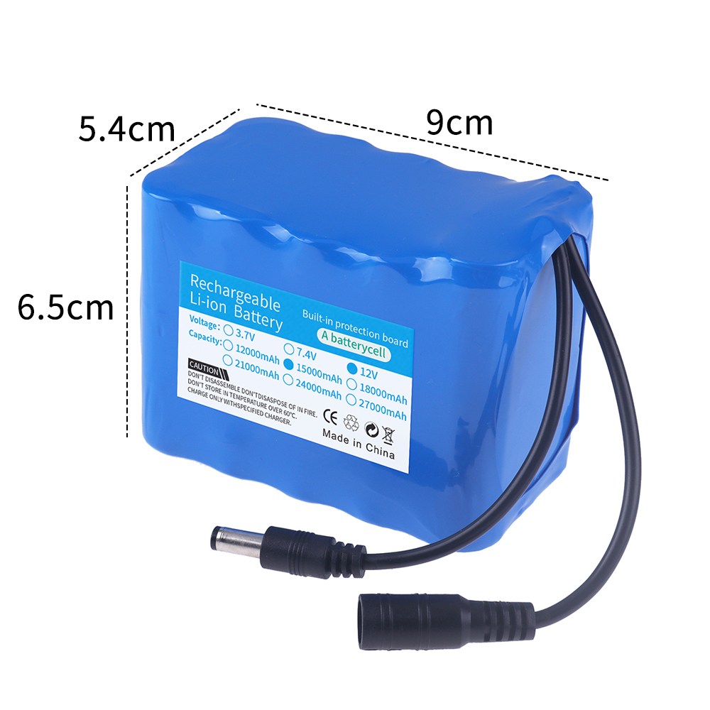Fishing Battery 12v 3S5P 15Ah  - Lithium Battery 12V recension och pris