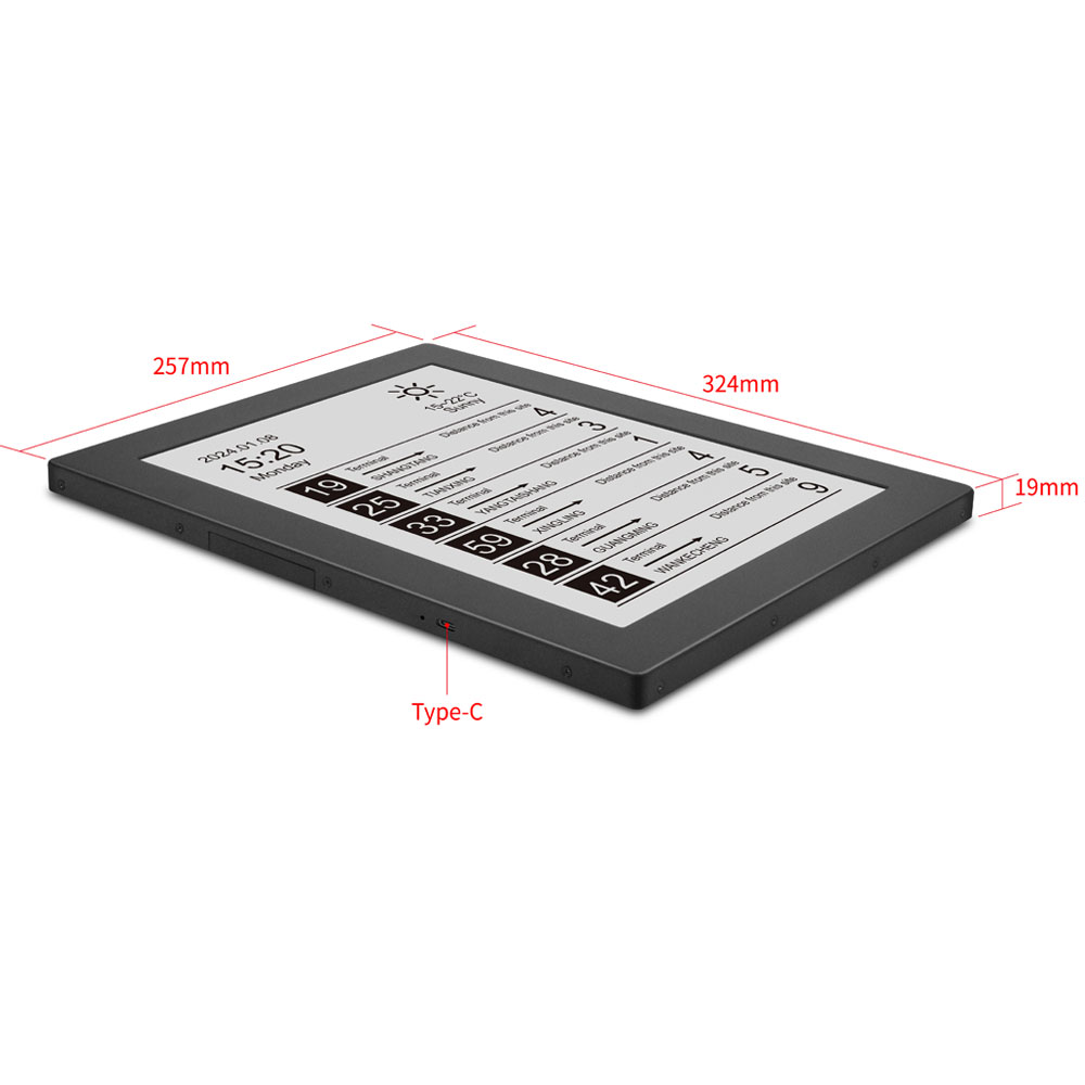 Outdoor 13.3 Inch E-ink Solar  - Outdoor Power Station recension och pris